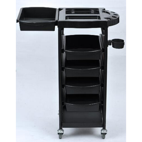 NEW Coloring Hair Salon Trolley 5 Tier Storage Rolling Cart