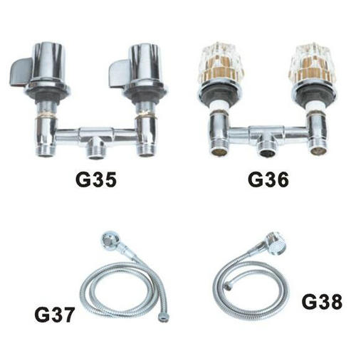 good quality beauty salon barber chair shampoo bed alloy main part faucet / shampoo wash unit accessories