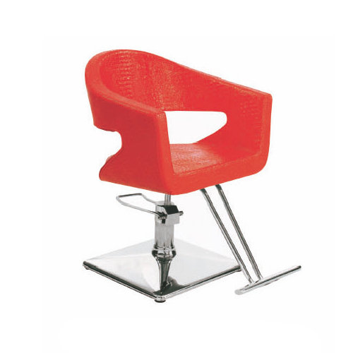 Modern barber styling chair / red hairdressing chair / hair salon equipment china