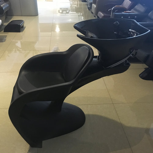 New design basin wholesale hair salon equipment used shampoo bowl back wash shampoo chair for styling