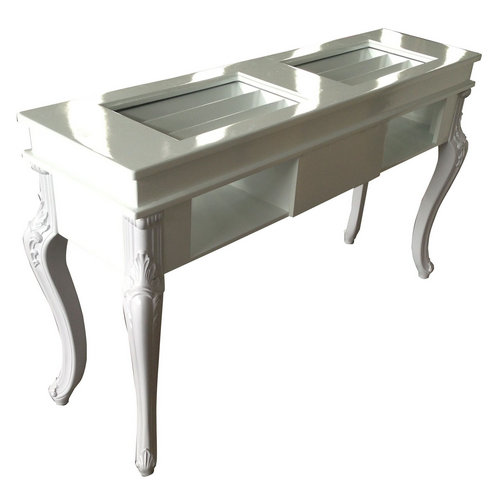 European style manicure double nail table salon desks