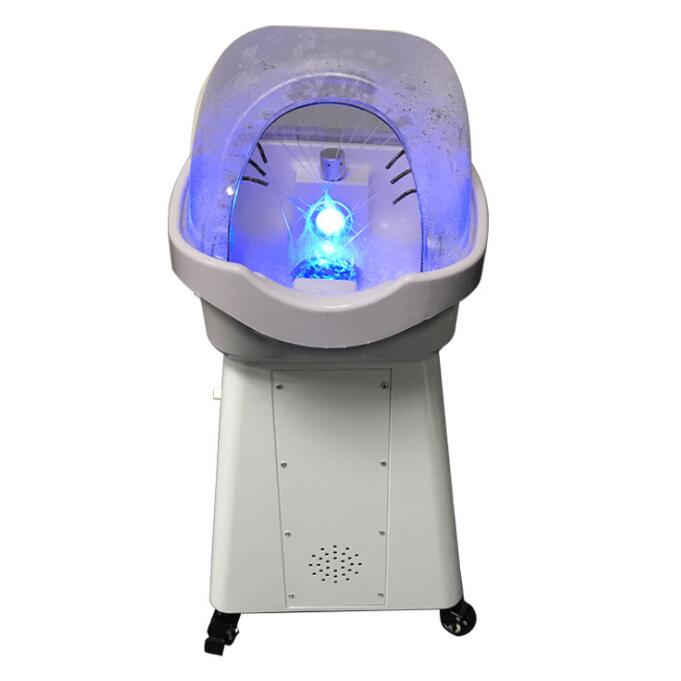 Fumigation hair care machine hair massager led light therapy mask hair spa steamer