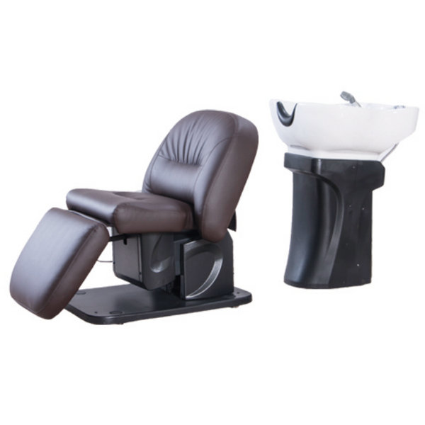 Luxury electric shampoo chair hair backwash equipment salon massage furniture