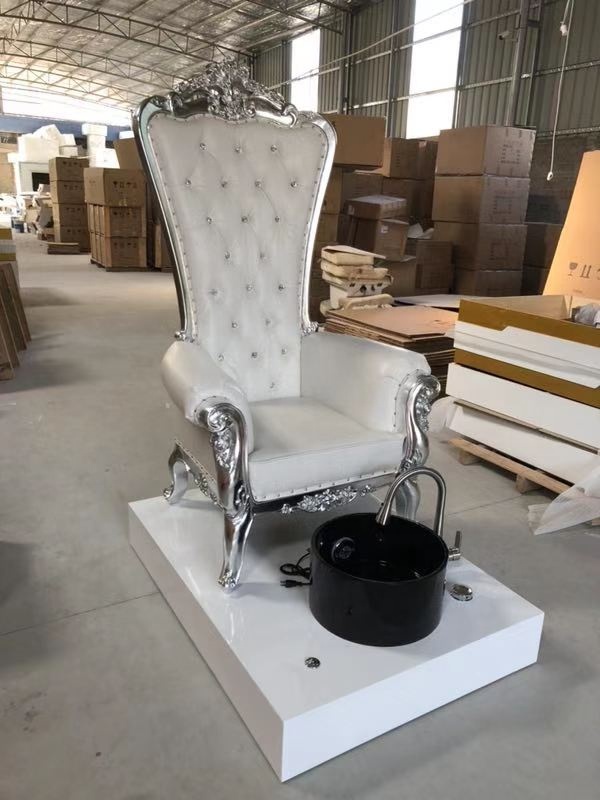 Royal Nail Throne Spa Massage Station High Back Queen Pedicure Chair