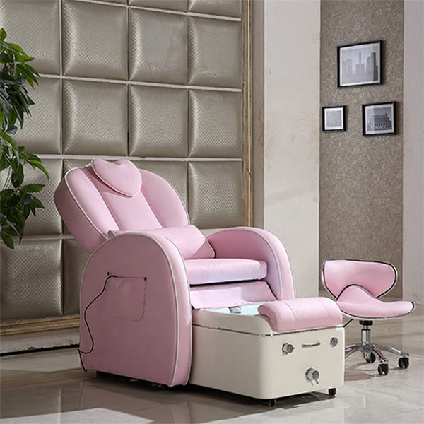 Modern nail salon back massage station spa foot manicure pedicure chair