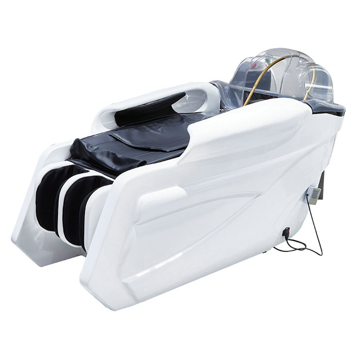 Alibaba Beauty Salon Bowl Sink Backwash Bathroom Hairdressing Hair Wash Massage Bed Shampoo Chair