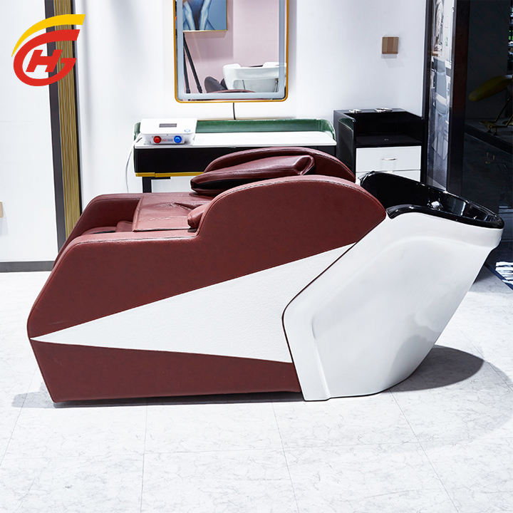 Alibaba electric massage shampoo bed station hair salon backwash unit salon sink shampoo chairs