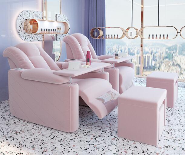 Electric recliner full body beauty salon equipment spa sofa pedicure massage chair manicure table