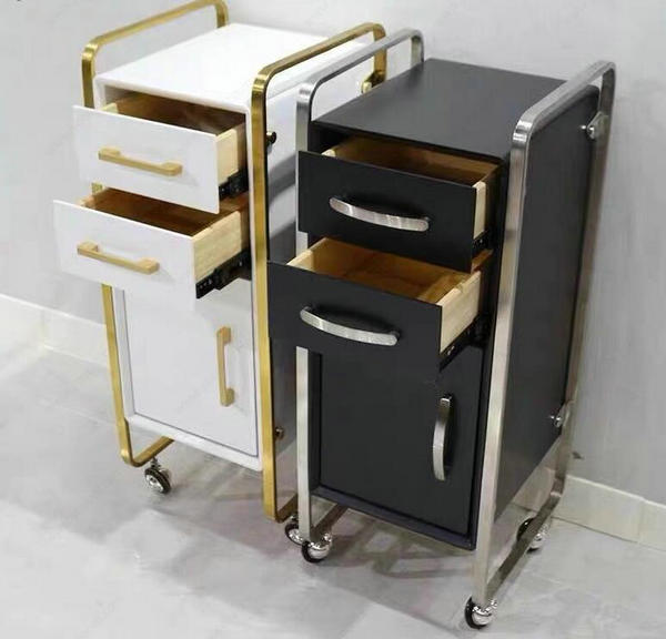 Hairdressing Trolley Barber Station Salon Equipment Beauty Nail Cart Pedicure Tools Cabinet