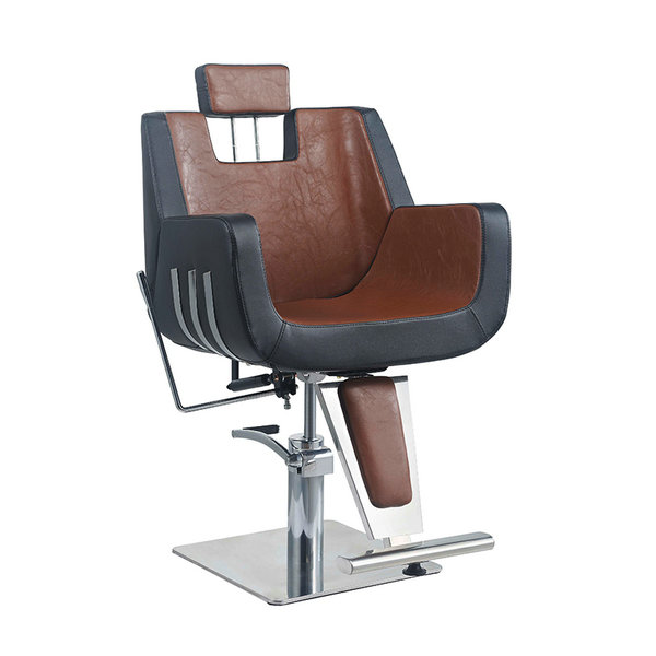 Cheap white lady hair cut chair / hairdressing chair / hair salon equipment / styling chair