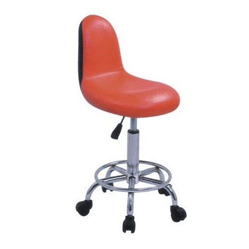 High quality salon furniture round red leather salon master barber chair stool for sale