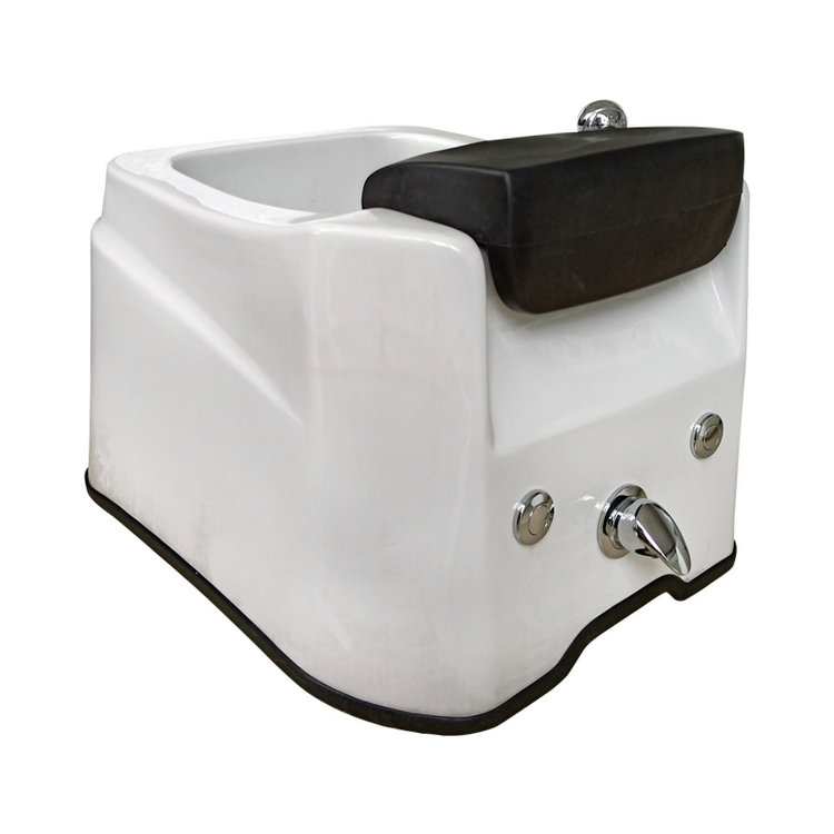 Luxury Nail Salon Spa Pedicure Chair Spa Wash Basin Pedicure Sink Bowl