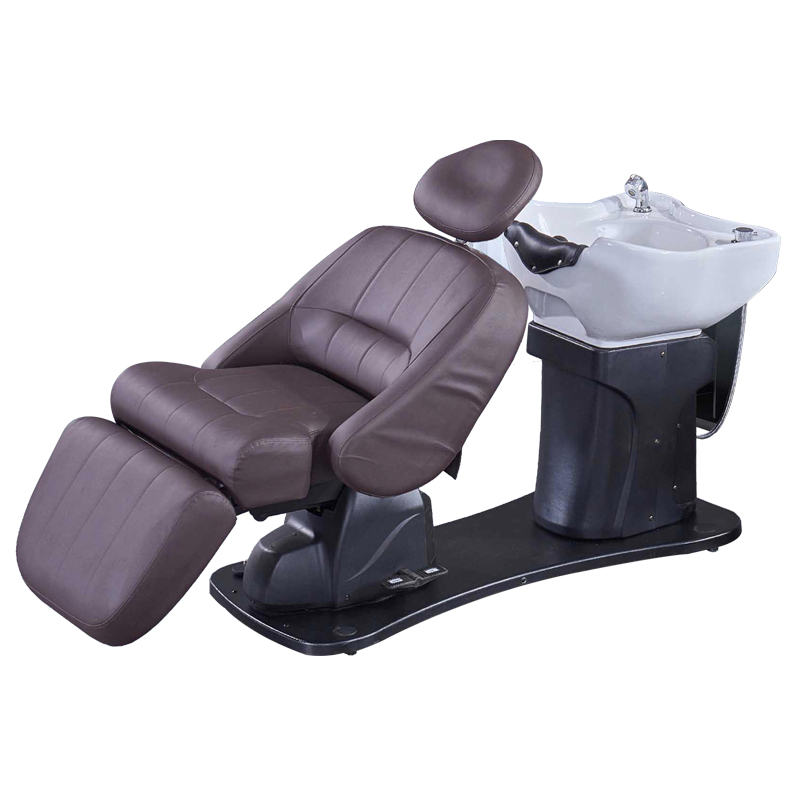 Hairdressing chair hotsell with basin